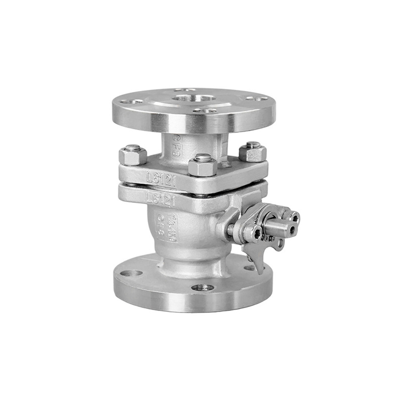 Válvula de esfera com flange padrão americano
