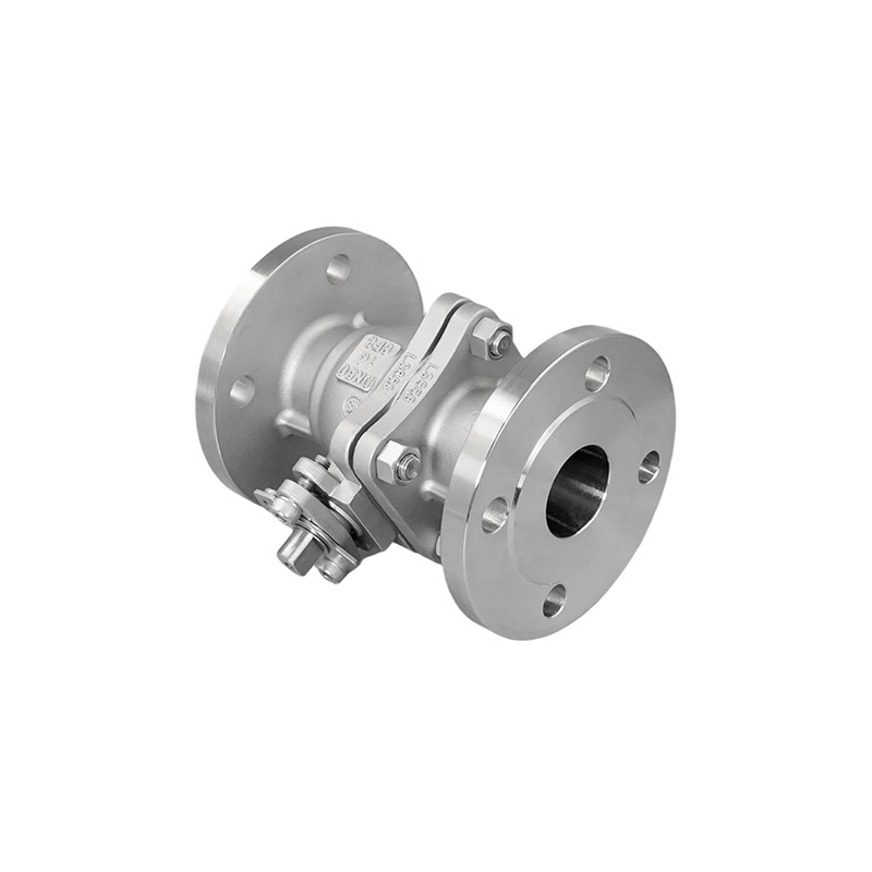 Válvula de esfera flutuante com flange e vedação macia