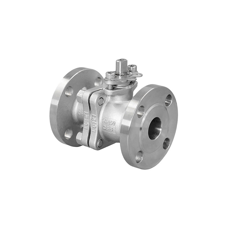 Válvula de esfera com flange padrão americano
