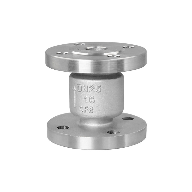 Válvula de retenção vertical com flange