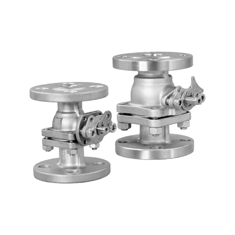 Válvula de esfera com flange padrão americano