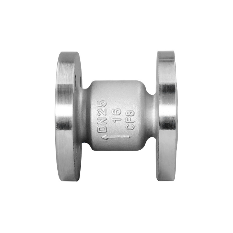 Válvula de retenção vertical com flange