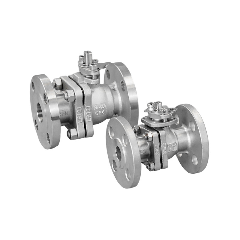 Válvula de esfera com flange padrão americano