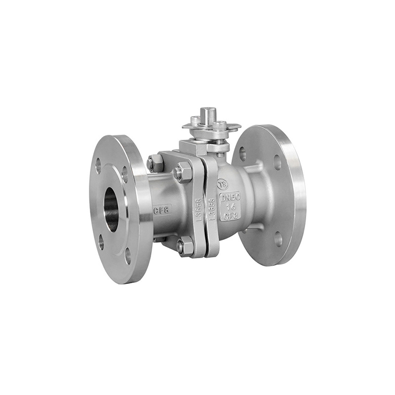 Válvula de esfera flutuante com flange e vedação macia