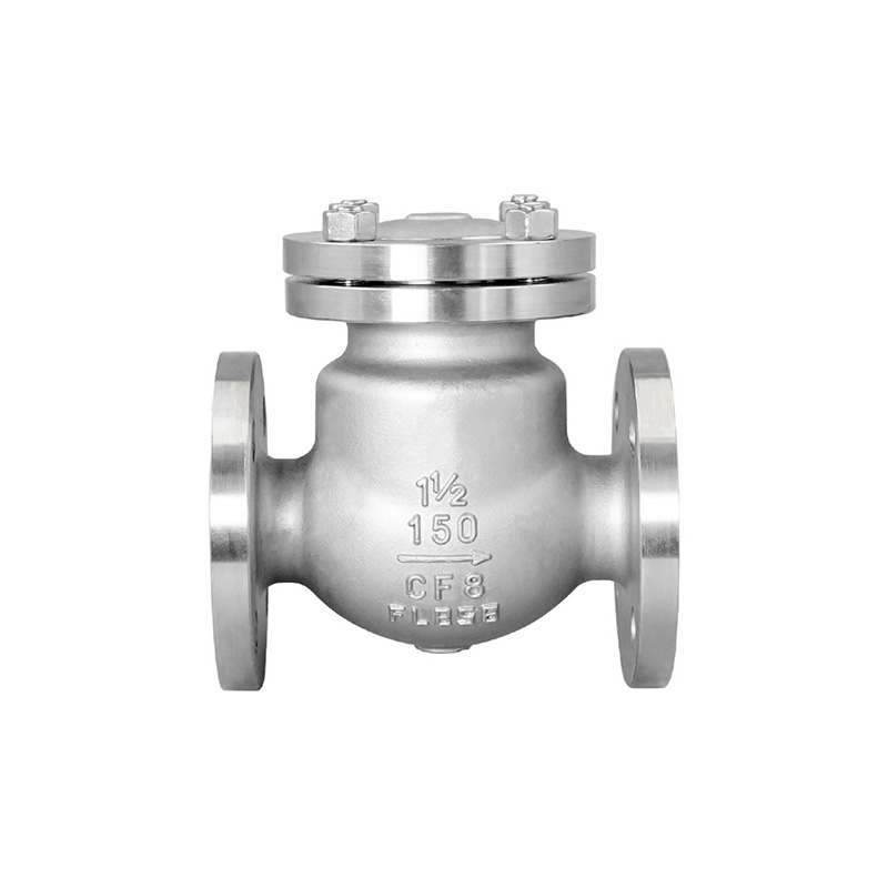 Válvula de retenção oscilante com flange, padrão americano