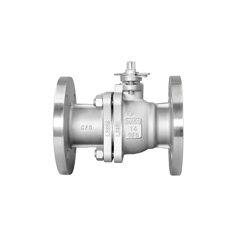 Válvula de esfera flutuante com flange e vedação macia