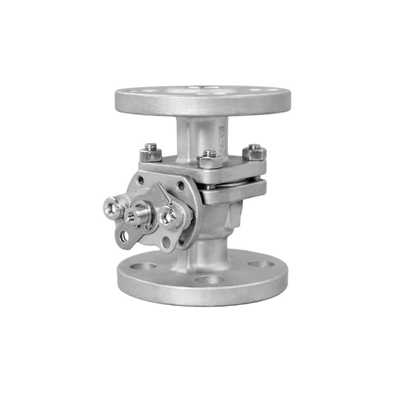 Válvula de esfera com flange padrão americano