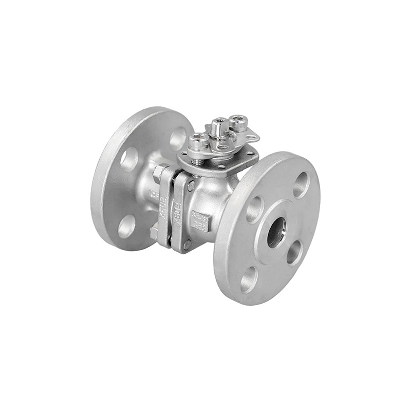 Válvula de esfera com flange padrão americano