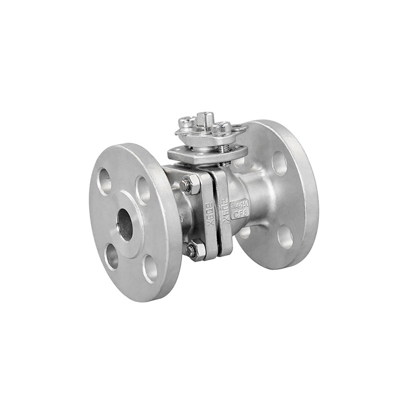Válvula de esfera com flange padrão americano
