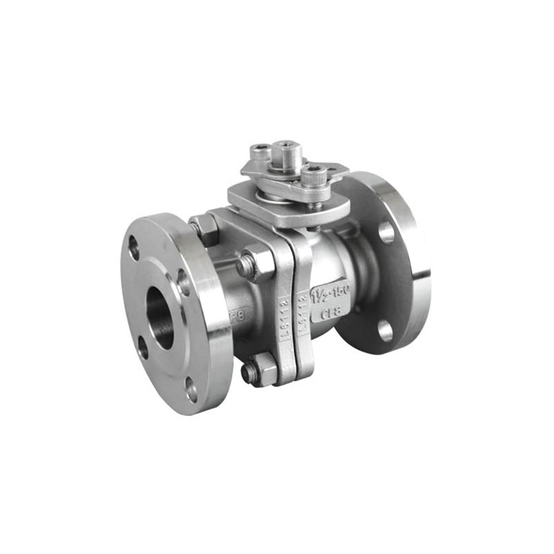 Válvula de esfera com flange padrão americano